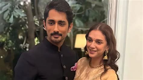 Aditi Rao Hydari Siddharth Tied The Knot In A Private Ceremony Held