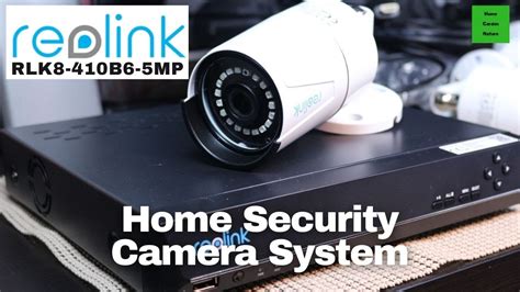 Reolink Home Security Camera Rlk8 410b6 5mp Initial Setup Youtube