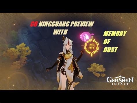 Memory Of Dust In Genshin Impact Stats And Suitable Characters Explained