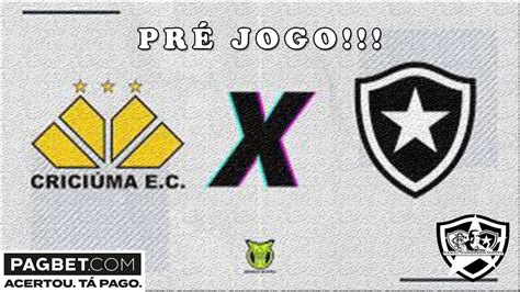 Live Alvinegra Raiz Campbrasileiro PrÉ Jogocricuma X Botafogo