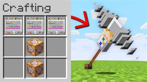 Minecraft, But You Can Craft Creative Mode Items... - YouTube