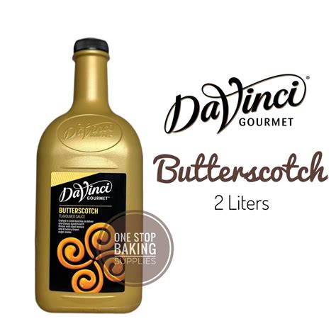 Da Vinci Gourmet Butterscotch Sauce 2 Liters Shopee Philippines