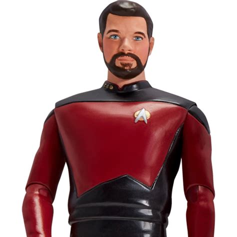 Star Trek Classic Star Trek The Next Generation Commander William Riker 5 Inch Action Figure