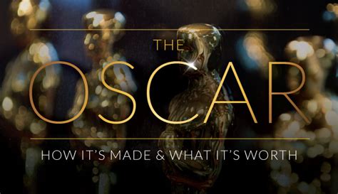 The Oscar: How It's Made, and What It's Worth (Infographic)