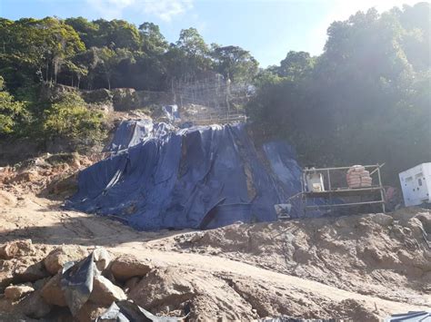 Obras De Contenção E Drenagem Em Morro De Santos Avançam Para Nova Fase