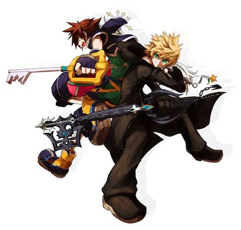 Roxas and Sora