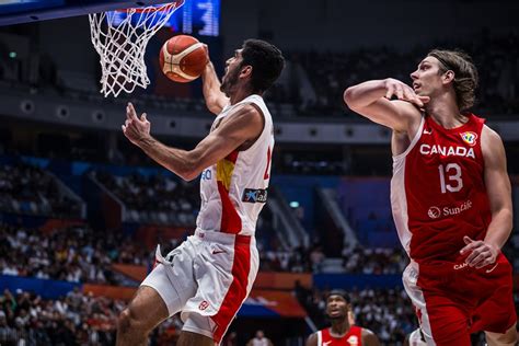 Highlights And Baskets Of Spain Canada In Fiba World Cup