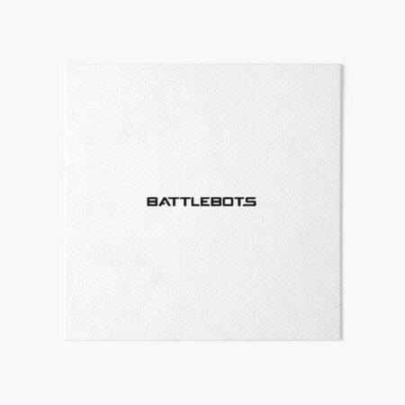 "BATTLEBOTS-LOGO" Art Board Print for Sale by DelphTur55 | Redbubble