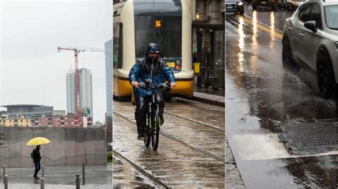 Maltempo In Lombardia Allerta Meteo Gialla Milano Monitorati Seveso