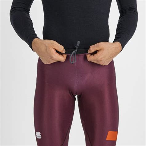 SPORTFUL SQUADRA TIGHT RED WINE RED RUMBA Collant Ski De Fond