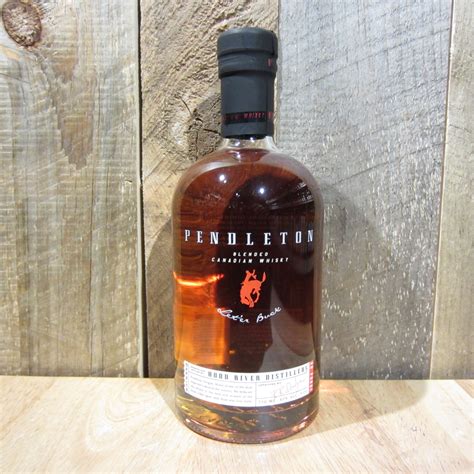 Pendleton Whiskey 750ml Oak And Barrel