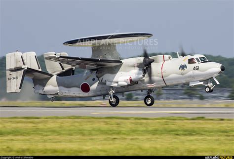 34 3461 Japan Air Self Defence Force Grumman E 2C Hawkeye At Misawa