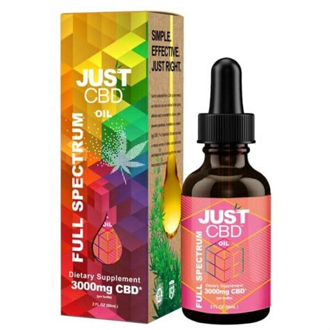 Full Spectrum Cbd Oil 50mg To 1500mg Strengths Justcbd