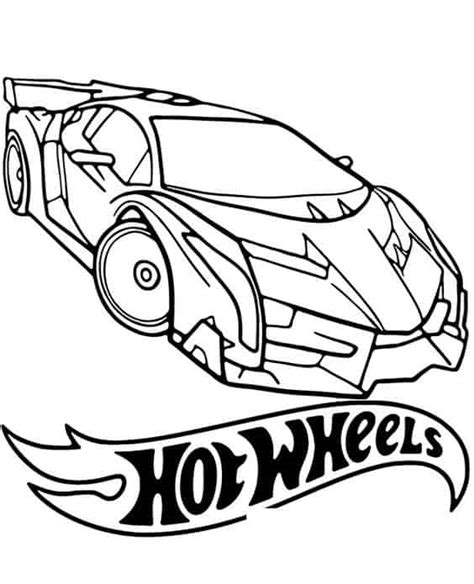 Hot Wheels Para Colorir Desenhos Incr Veis Para Imprimir