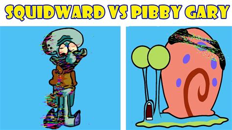 Friday Night Funkin New Vs Pibby Squidward Pibby Gary Pibby X Fnf