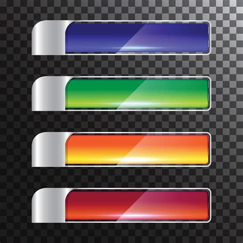 Template Colorful Glossy Gradient Lower Third 7794851 Vector Art At Vecteezy