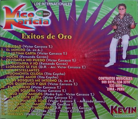 Vico Y Su Grupo Karicia Exitos De Oro Kevin Producciones