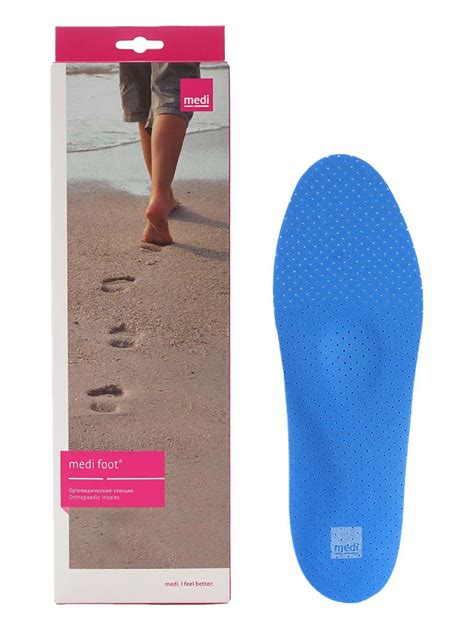Стельки ортопедические medi foot soft narrow перфорированые | Купить за ...