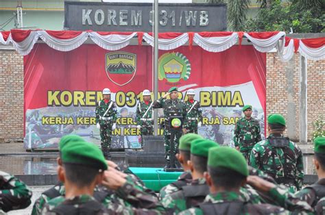 Korem 031 Wira Bima Gelar Upacara 17 An Tahun 2023 Riau Berantas