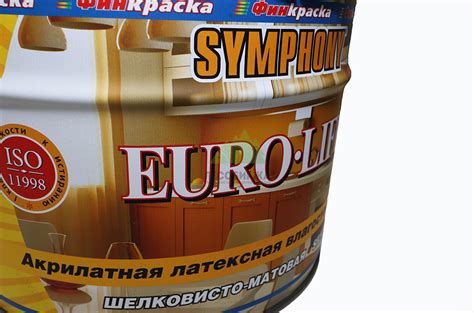 EURO-LIFE Symphony Укрывная акриловая краска шелковисто-матовая (base 3 ...