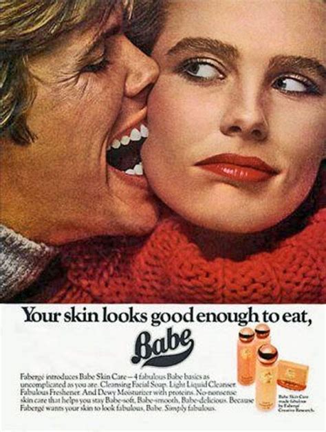 Babe By Faberg Margaux Hemingway Vintage Makeup Ads Skin