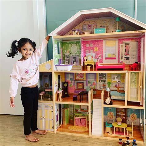 Kidkraft Majestic Mansion Wooden Dollhouse With 34 Accessories