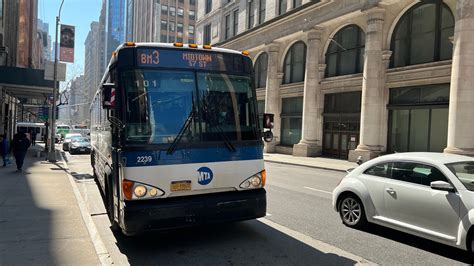 MTA On Board 2008 MCI D4500CT 2239 On The BM3 Express Bus Route To