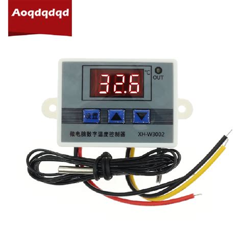 W V V V V Digital Temperature Controller A Thermostat