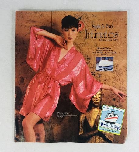 Night N Day Intimates Fall 1985 Catalog Magazine Vintage Night Gowns Lingerie EBay