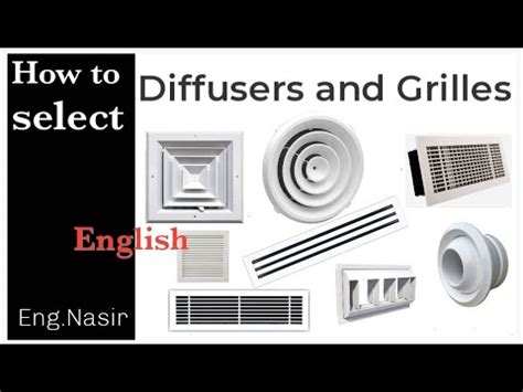 107 How To Select Grilles And Diffusers All Type In English YouTube