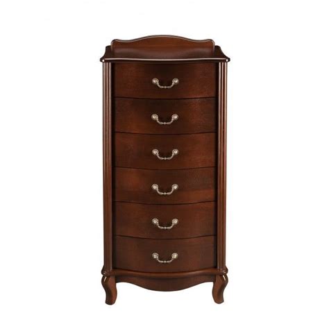 Комод Джульетта (узкий, 6 ящиков) (Лоза мебель) от компании Фабрика ...