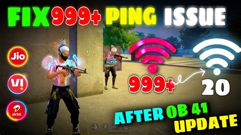 High Ping Problem In Free Fire After Ob Update How To Fix Ping