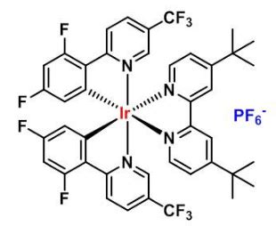 870987 63 6Ir dF CF3 ppy 2 dtbbpy PF6 Ir dF CF3 ppy 2 dtbpy PF6铱催化剂