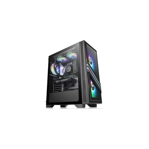 Gabinete Thermaltake Versa T Tg Gabinete Mini Itx Hasta Atx Negro