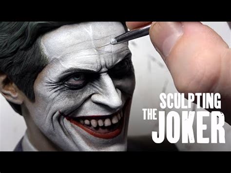 Sculptor Imagines Willem Dafoe as Joker