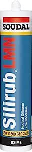 Soudal Silirub 2 Professional Silicone Sealant Low Modulus Neutral