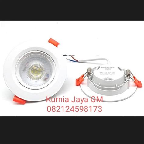 Jual Lampu Downlight Cob Watt Sorot Plafon Spotlight Led W Volt