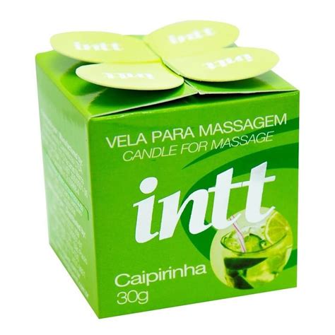 Vela de massagem beijável g Intt Caipirinha Sex Shop Mundo Erotico