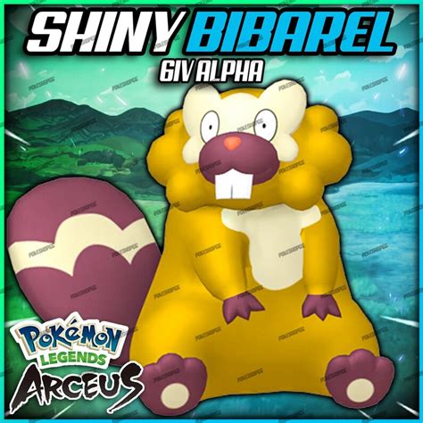 Shiny Bibarel Alpha Iv Max Effort Levels Best Stats Etsy