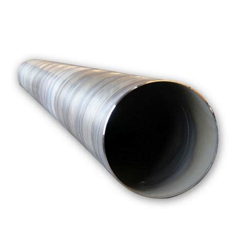 Large Diameter Api L Grade B Ssaw Spiral Welded Black Carbon Steel