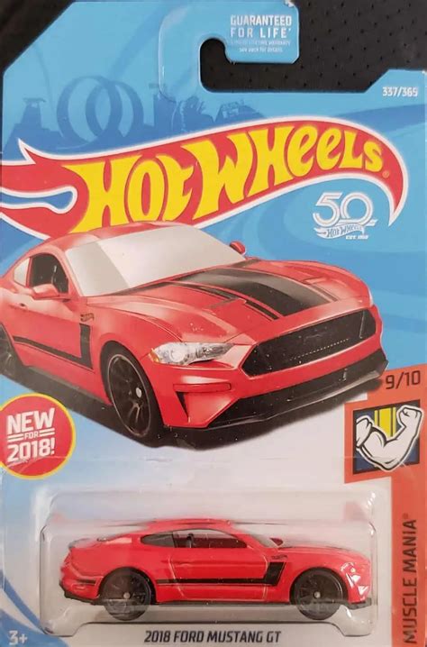 Hot Wheels Muscle Mania 2018 Ford Mustang GT Universo Hot Wheels