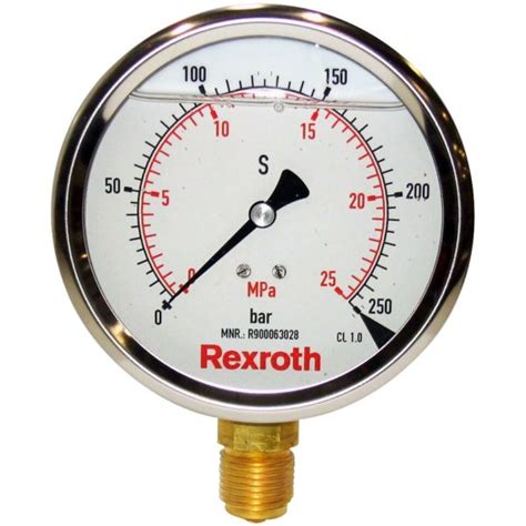 Pressure Gauge Abzmm 63 16barmpa Uv G Bosch Rexroth The Official