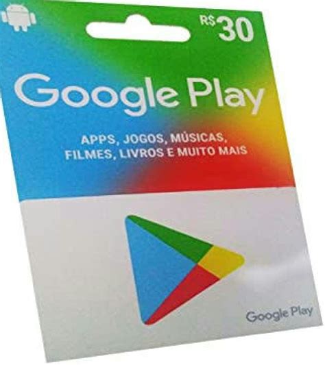 Cartão Google Play Jogo de Computador Google Pplay Nunca Usado