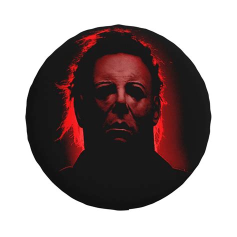 Michael Myers Spare Tire Cover Animal Cute Cartoon Weatherproof