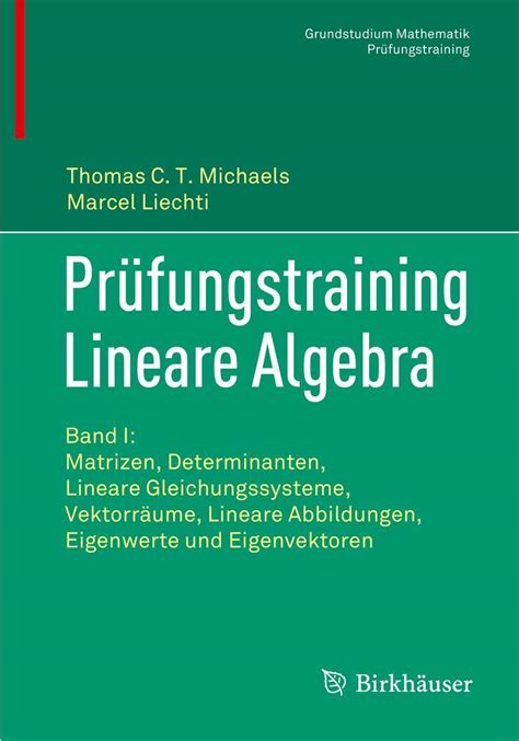 Prüfungstraining Lineare Algebra Mathematik Lernen