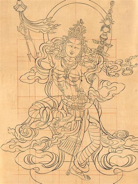 Drawings Art Of Thangka Тибетское искусство Буддийское искусство