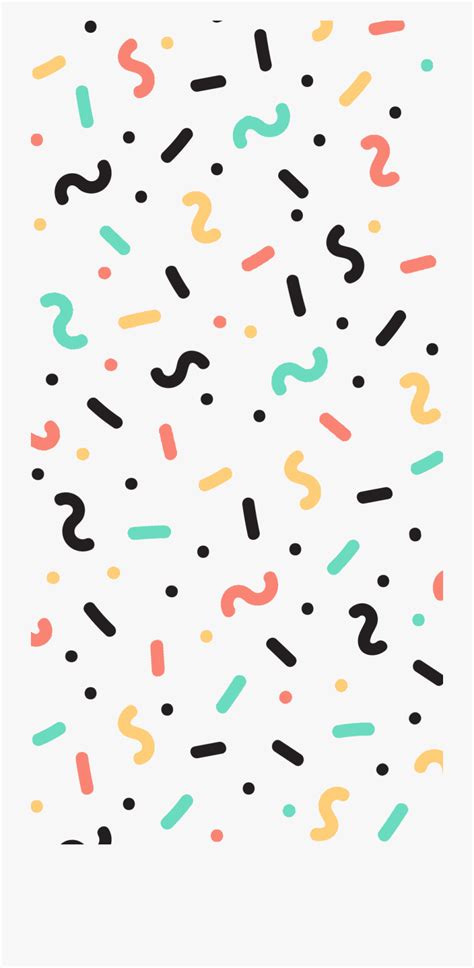 black and white confetti png - Clip Art Library