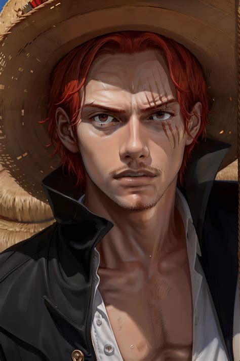 A Close Up Of A Man With A Straw Hat On Seaart Ai