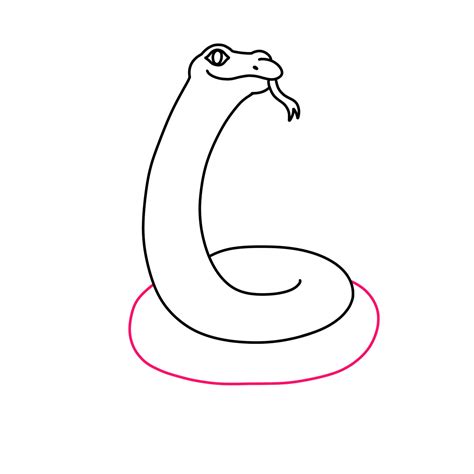 Easy Snake Drawing - Drawing with Dawn