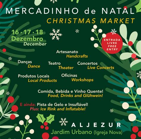 O Mercadinho De Natal De Aljezur Acontece J Esta Semana